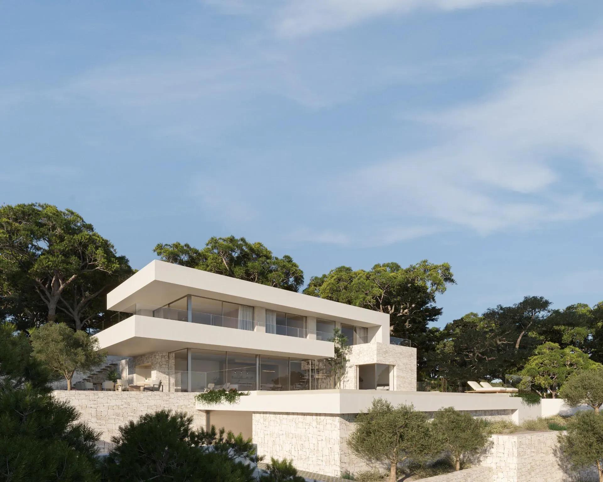Luxury Villa with Panoramic Sea Views in Moraira